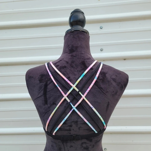 NWT Victoria's Secret Swim Top Triangle Bikini Strappy Crossback Wireless Sz XS - Picture 11 of 13